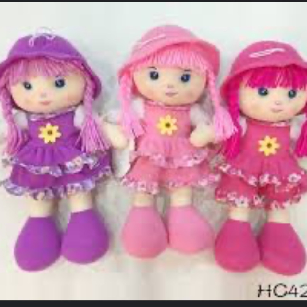 Collectible doll 14” NWT soft plush